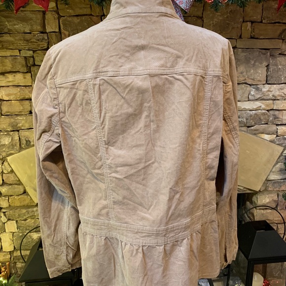 Ana Button up Tan Jacket Size 1X - Picture 6 of 8